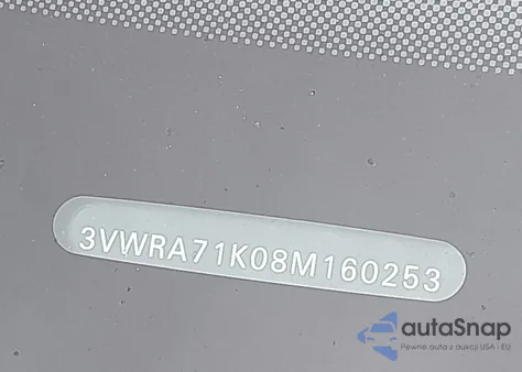 2008 Volkswagen Jetta Wolfsburg Edition из США, поврежденный, VIN 3VWRA71K08M160253